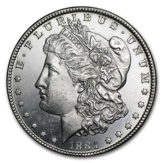 1884-CC Morgan Dollar BU 1884-CC Morgan Dollar BU